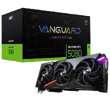 MSI GEFORCE RTX 5080 VANGUARD SOC LAUNCH EDITION OC 16GB GDDR7X GRAPHICS CARD 